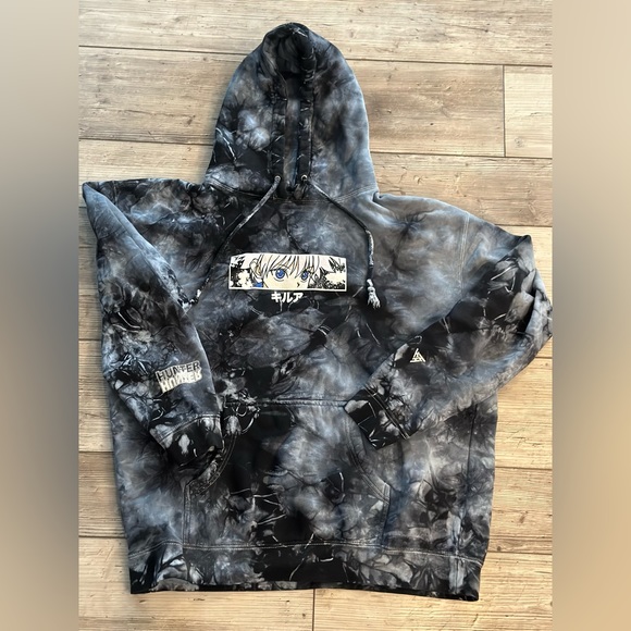 Zumiez Shirts Hyplandzumiez Killua Hunter X Hunter Black Tyedye